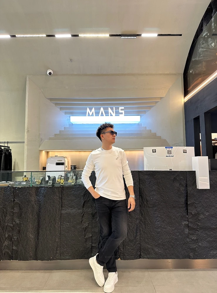 MANS名店-2023秋冬新品休闲时尚男士百搭长袖-MOS-1689