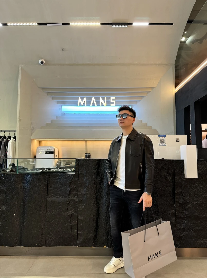 MANS名店-2024秋季新款休闲时尚男士皮衣-FL-L0003