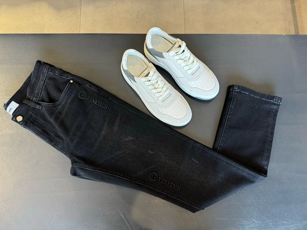 MANS名店-2024秋季新款休闲时尚男士牛仔裤-XY-7005