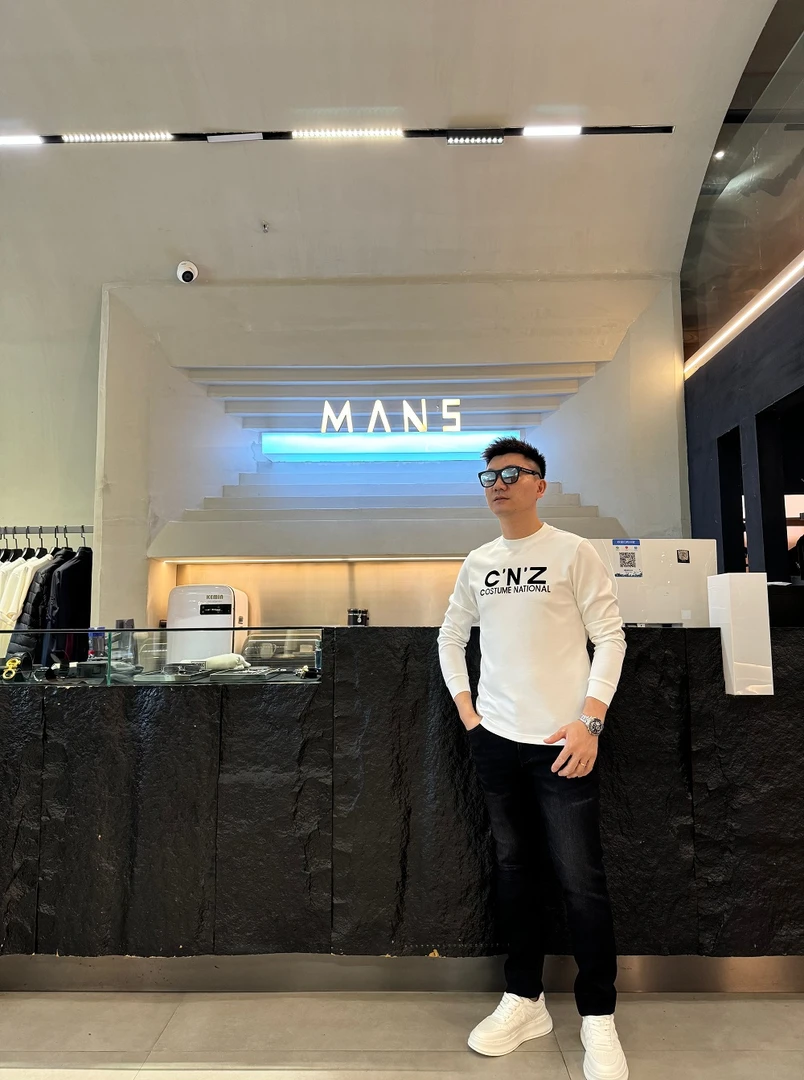 CNZ奢品-2024秋冬新款休闲时尚男士打底长袖-LU-8300