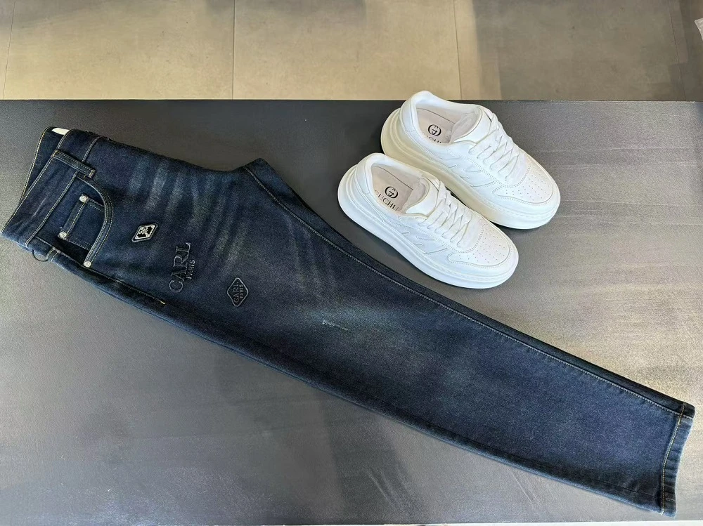 MANS名店-2024冬季新款休闲男士牛仔裤-XY-9908