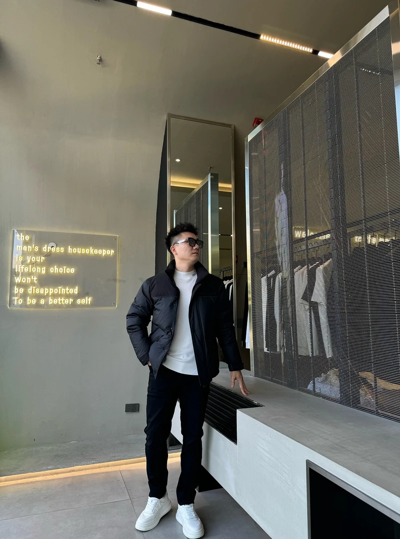 CNZ奢品-2024冬季新品休闲时尚男士大鹅羽绒服-LU-Y313