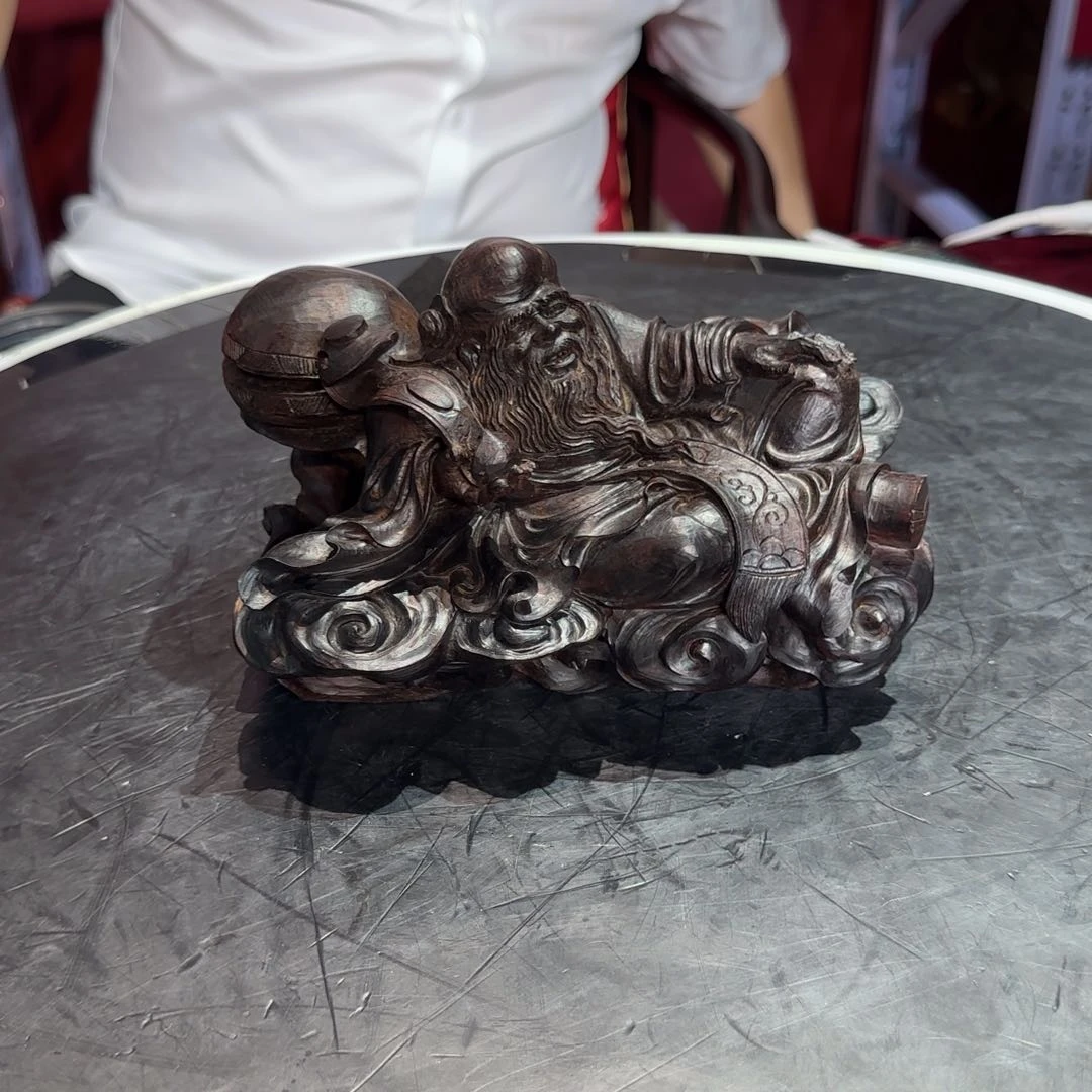 紫檀木类端景台&*&寿星