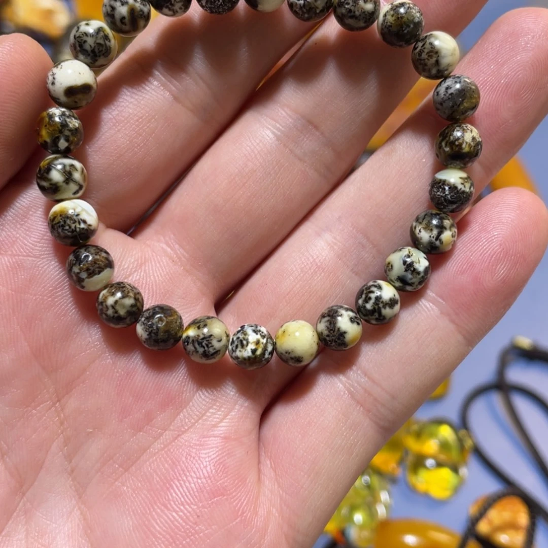 【闪购商品】定制琥珀未镶嵌幸**鱼