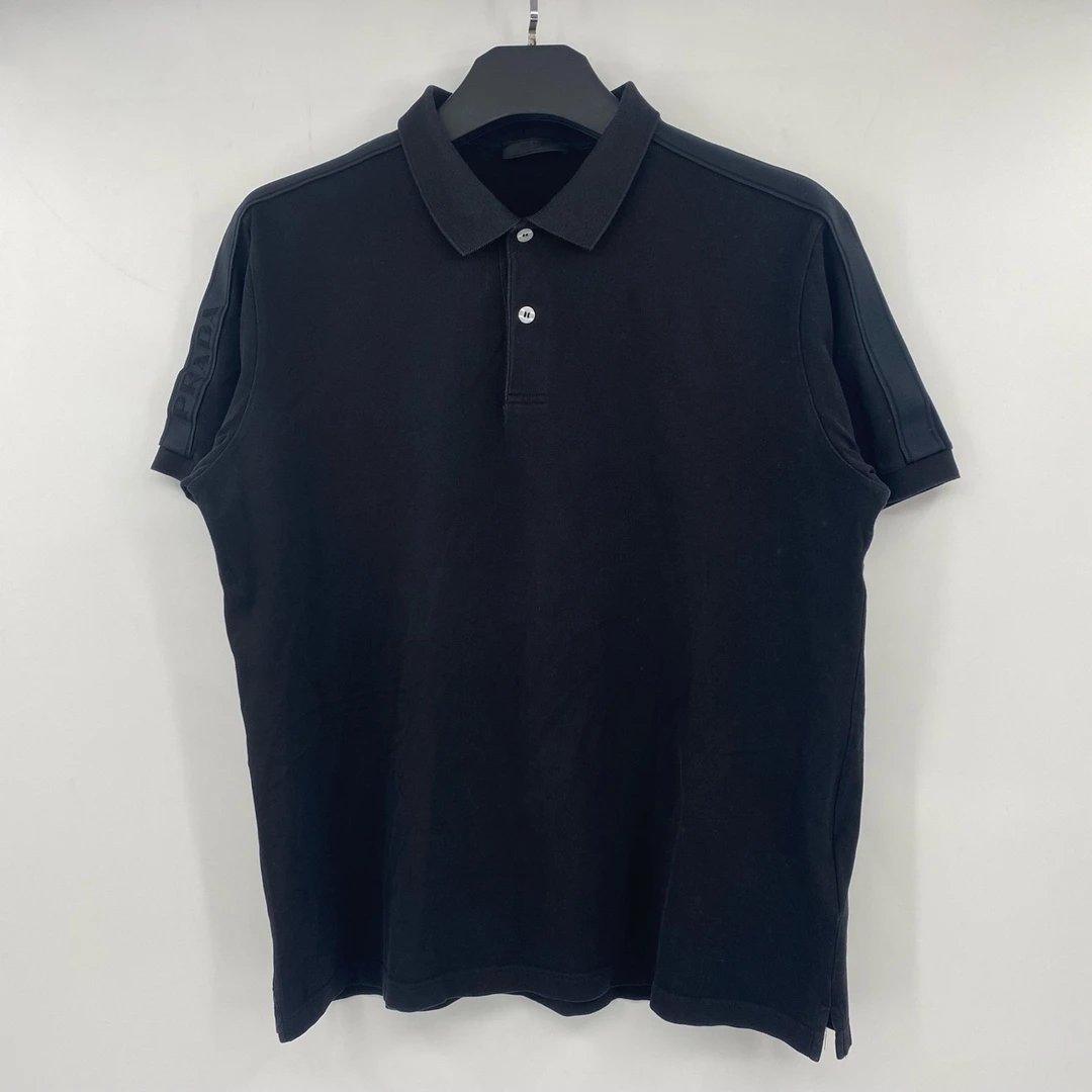 99新 Prada/普拉达 肩线字母LOGO短袖 XXL P2405250001