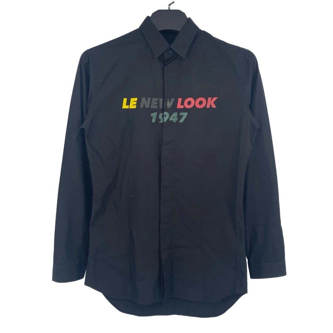 95新 DIOR/迪奥 Dior 胸前1947字母衬衫 叶子661-