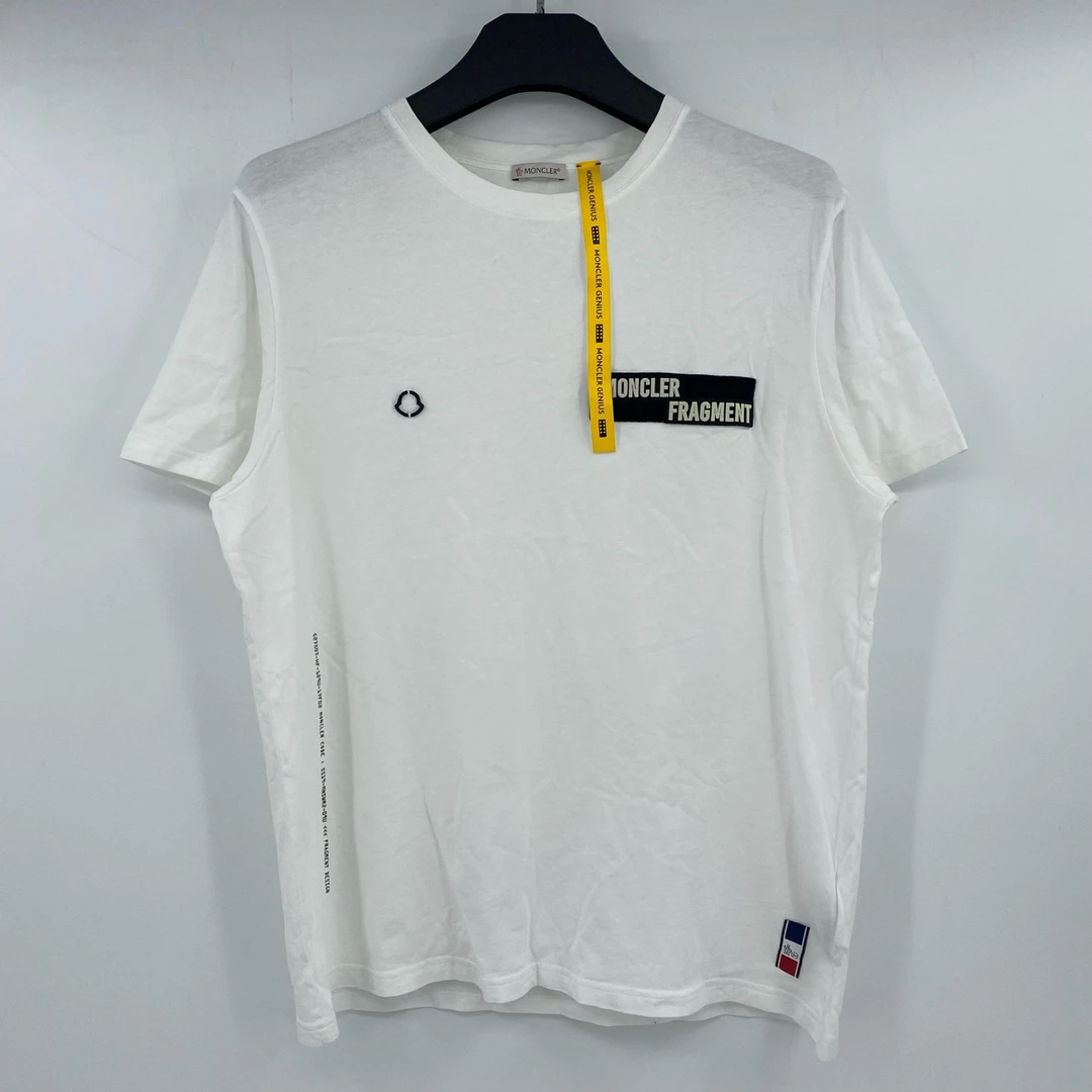 99新 蒙口 多元素贴布徽章LOGO短袖 M BBC2405250005