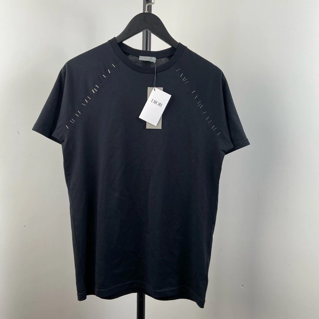 99新 DIOR/迪奥 订书钉短袖 S码 叶子-065 公价7600