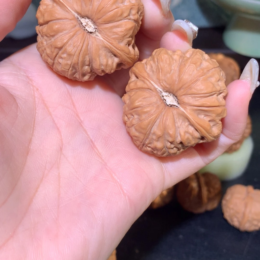 【闪购商品】文玩核桃把件X*J39.5南瓜墩