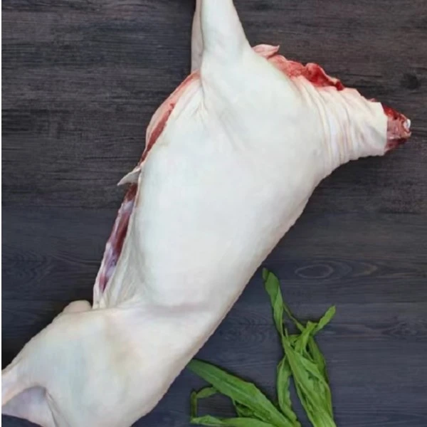 店铺：整羊25~35斤，现杀皖北土山羊剥皮不含羊头内脏，整扇100%腿排