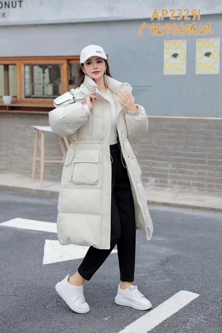 外套时尚连帽长款