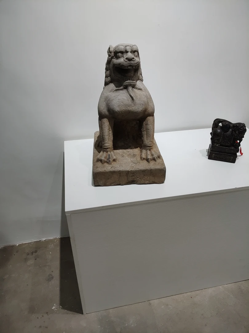 唐狮高50厘米清中期