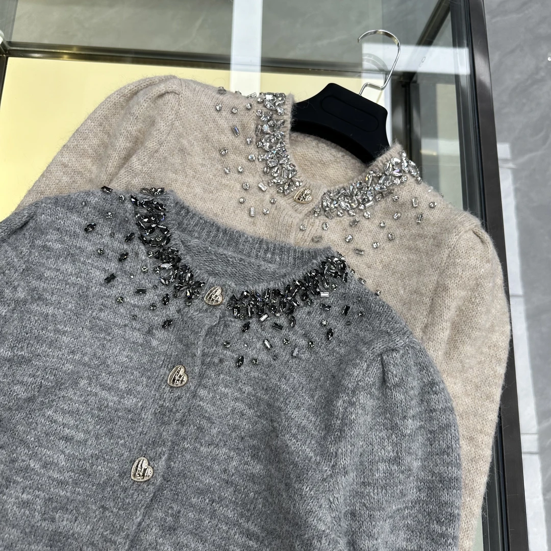 S89-[LONG-NA轻奢严选] 法式小众气质宽松圆领上衣