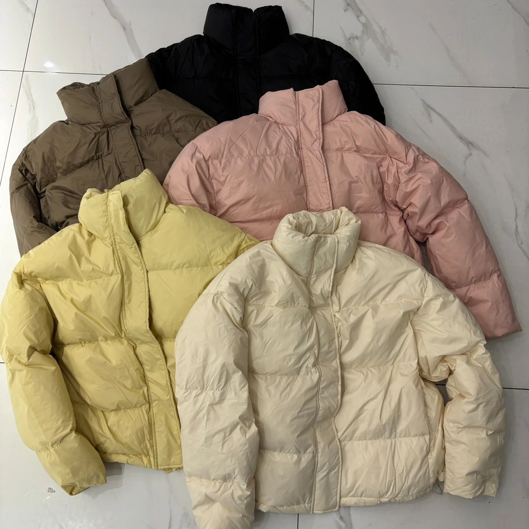 [王小二]108韩版立领小面包经典保暖羽绒服外套