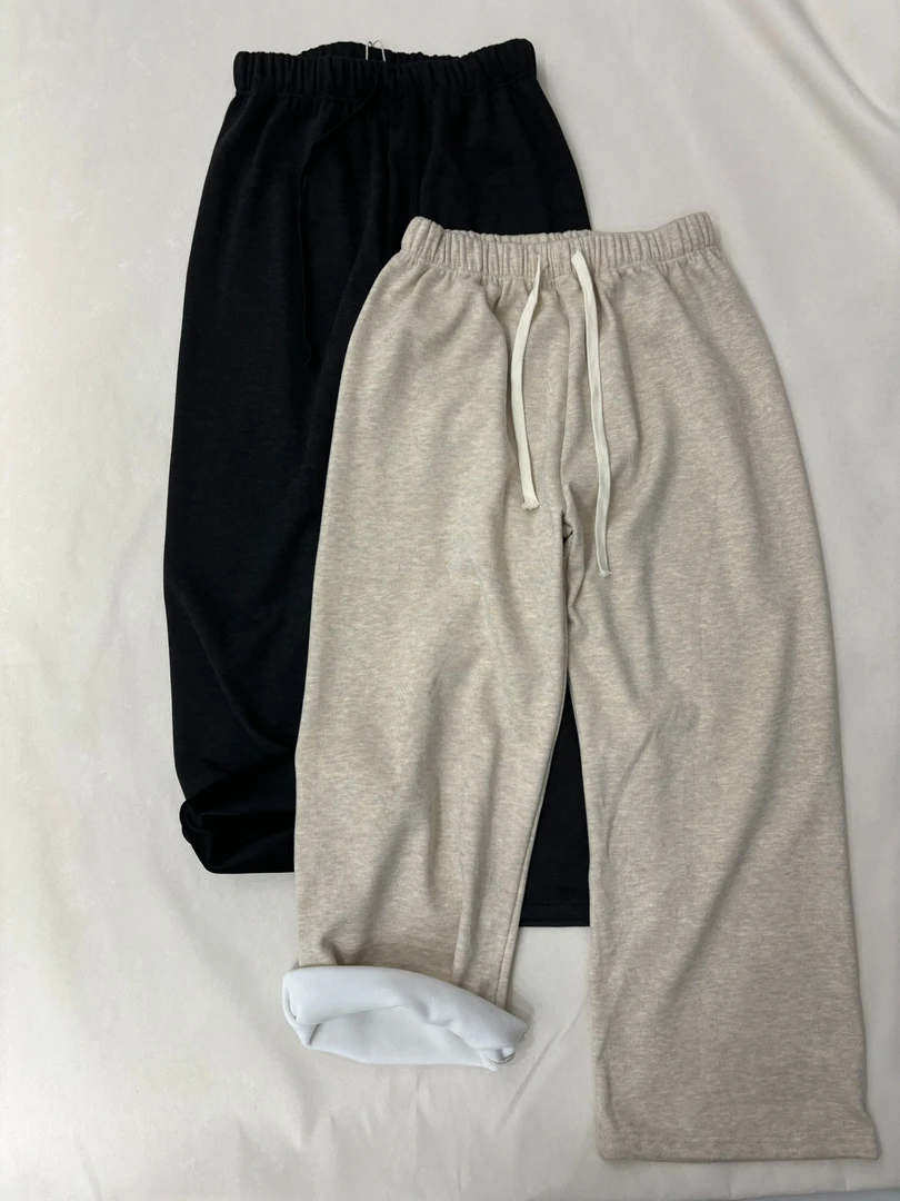 [王小二]104窄版直筒糯米裤休闲百搭