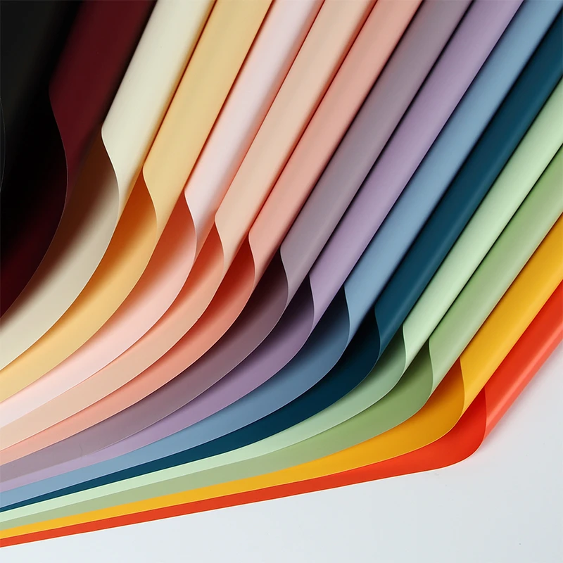 【喜花艺】马卡龙纯色纸大号56*57CM/20张 花束包装纸