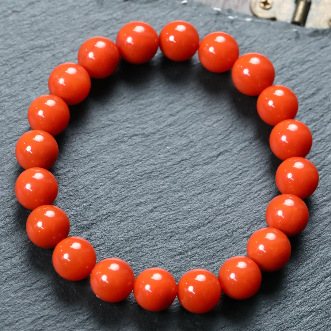 南红手串 匡氏珠宝 保山南红手串10mm+BYL-NHY20(多样性发货)
