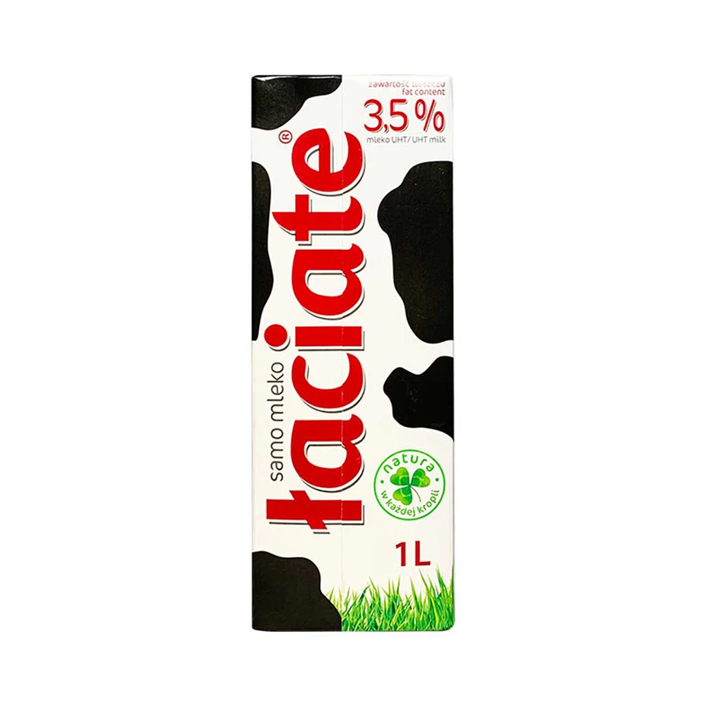 乐思德超高温灭菌纯牛奶 1L 波兰进口