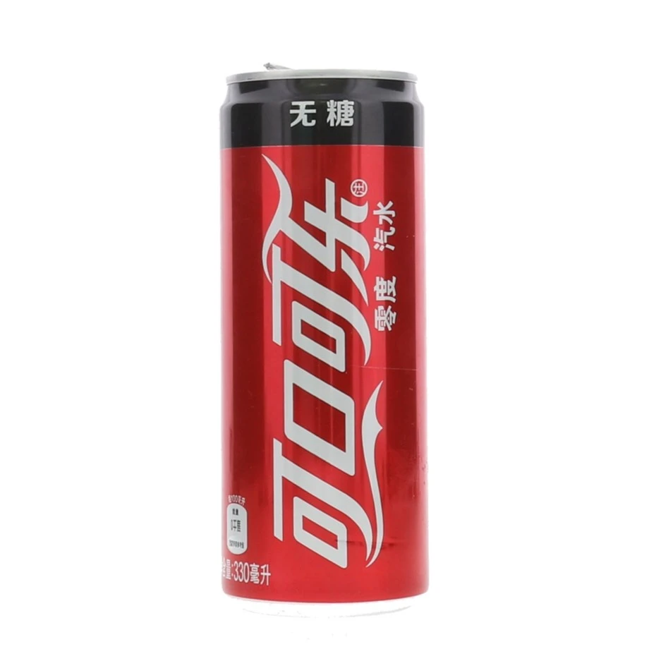 COCA COLA/可口可乐无糖零度汽水330ml