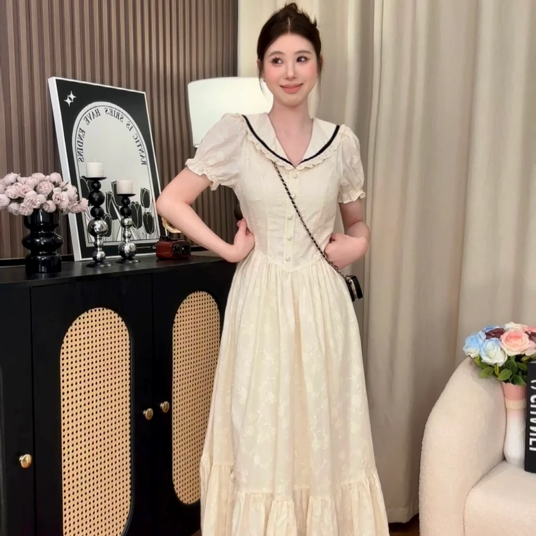 【可御可甜】学院风甜美连衣裙