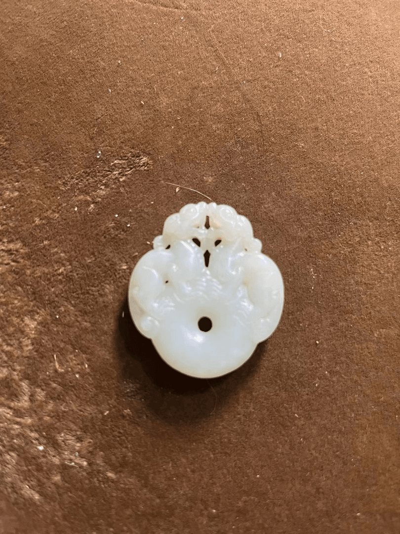 新疆和田玉精品吊坠事事如意