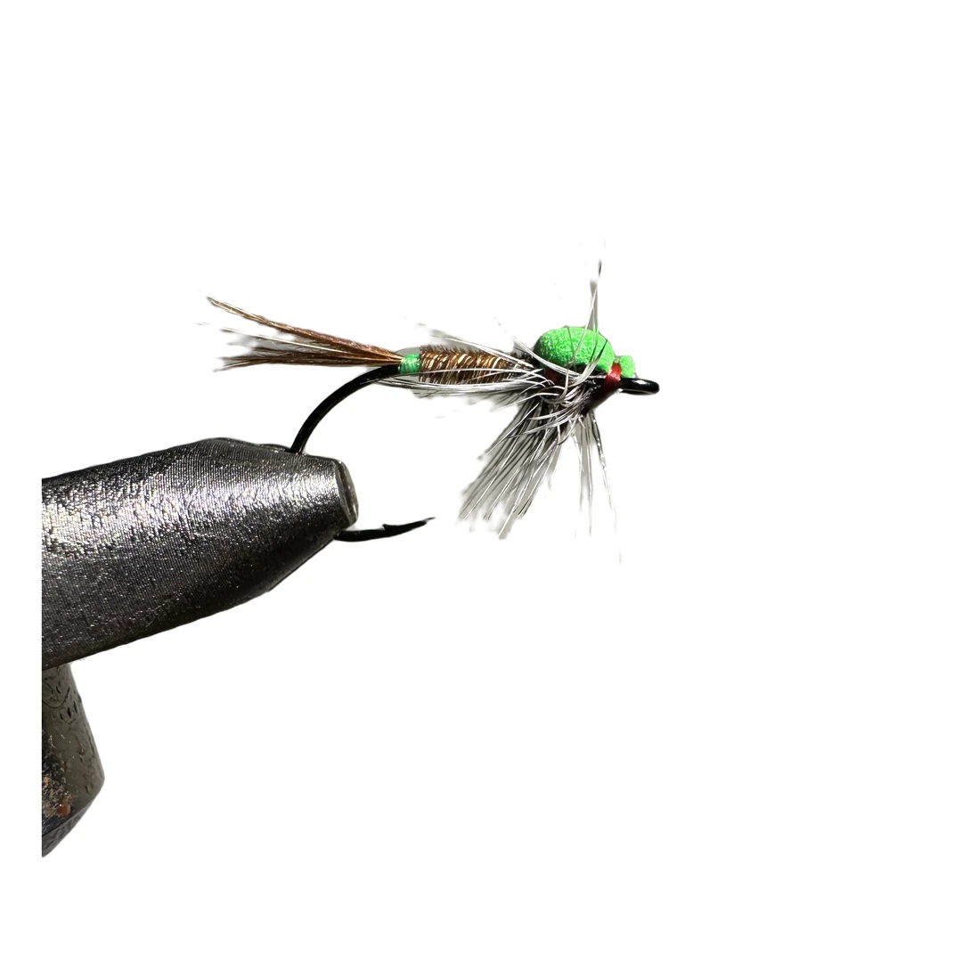 老吴手工绑制亚罗马口飞蝇钩