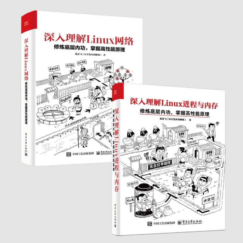 【单本套装 任选】深入理解Linux进程与内存+深入理解Linux网络