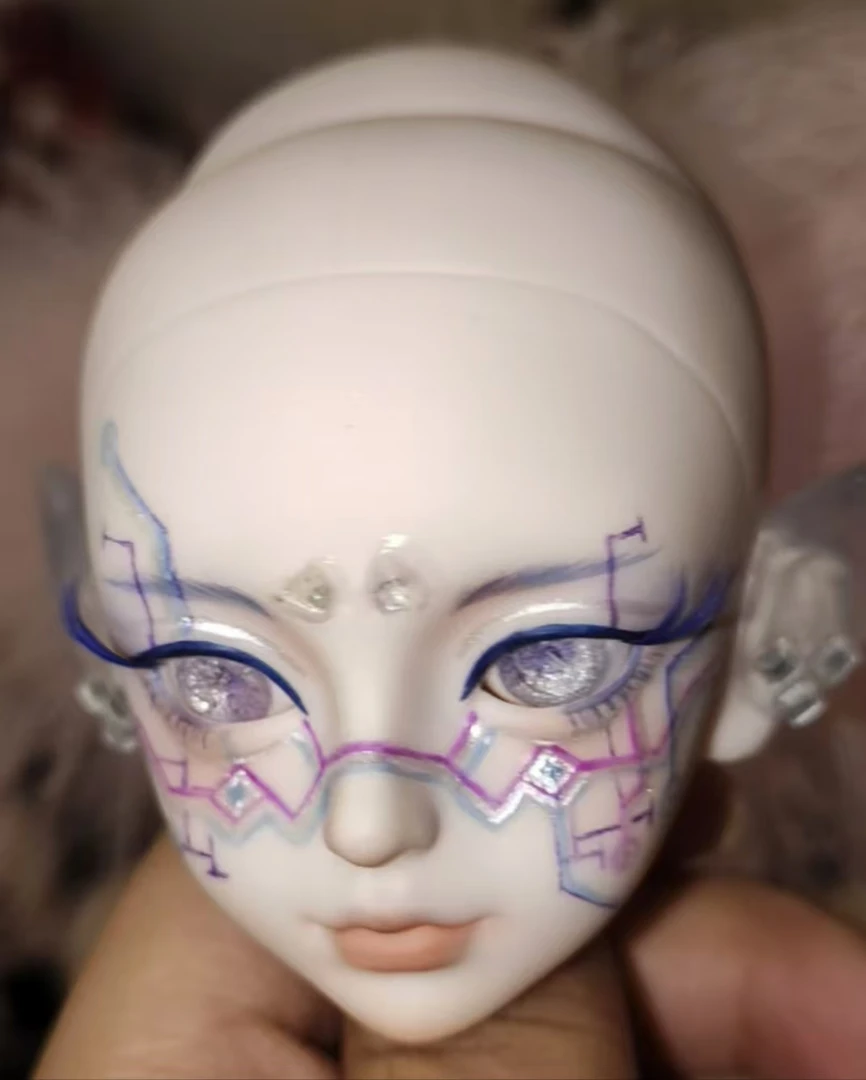 30厘米6分娃娃  改装娃娃 手绘娃头  摆件 装饰 玩具