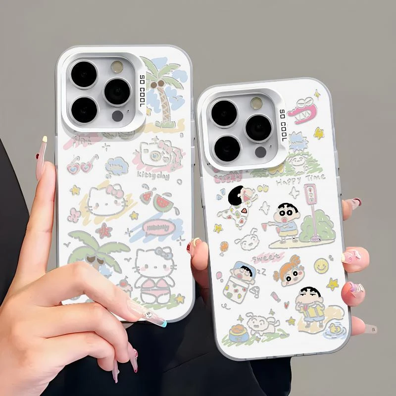 新款苹果iphone15软壳OPPO荣耀华为小米vivo磨砂手机壳个性创意女