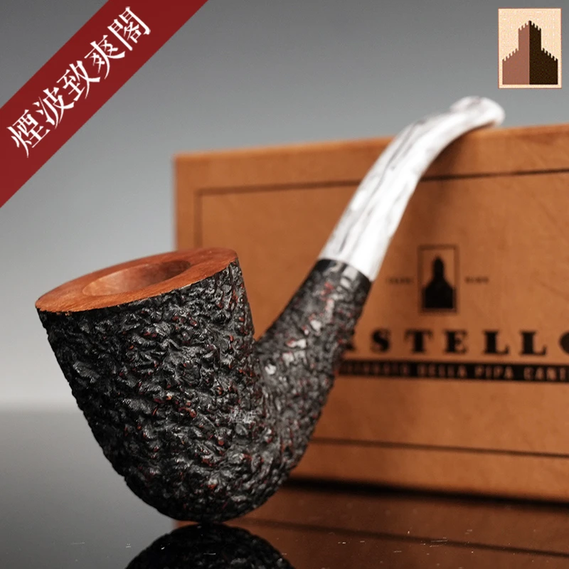 意大利 卡斯特罗 Castello sea Rock KKKK 手工制 石楠木 烟斗