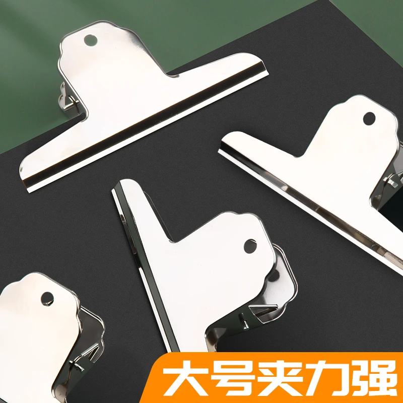 夹子文具强力夹子特大夹子固定器工具山形夹不锈钢夹子铁夹子燕尾