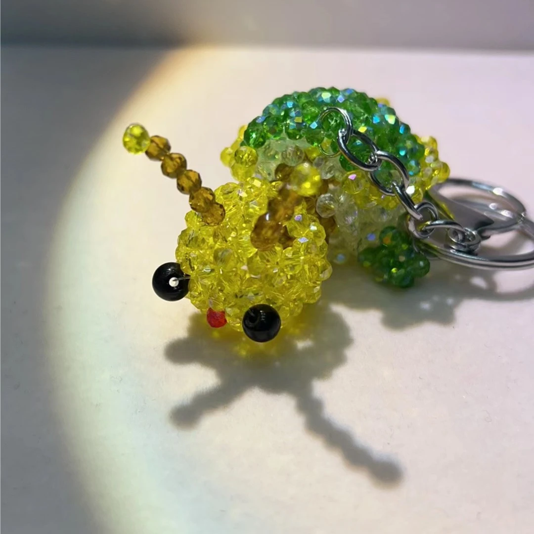 手工编织4mm重工款闺蜜钥匙挂件