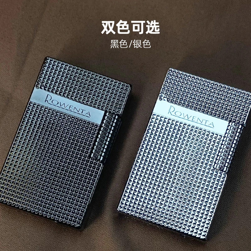 好运达朗声煤油打火机侧滑黄铜一体电镀钢音高档