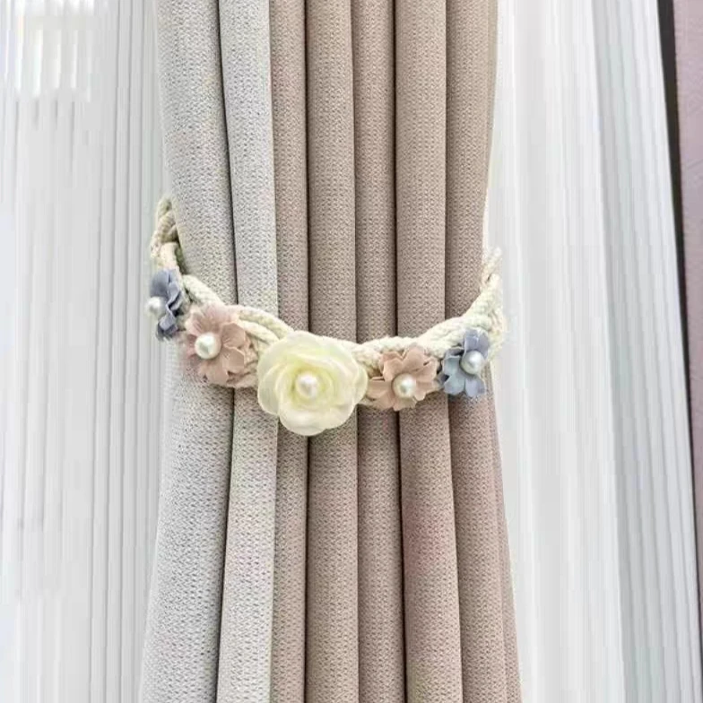 辅料麻绳花朵扎带窗帘辅料绑带高档绑绳