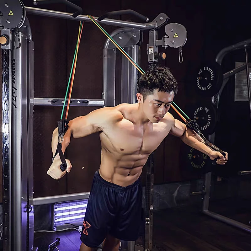 迈沸特拉力绳家用健身弹力绳男女臀腿健身器材扩胸拉力器拉力带