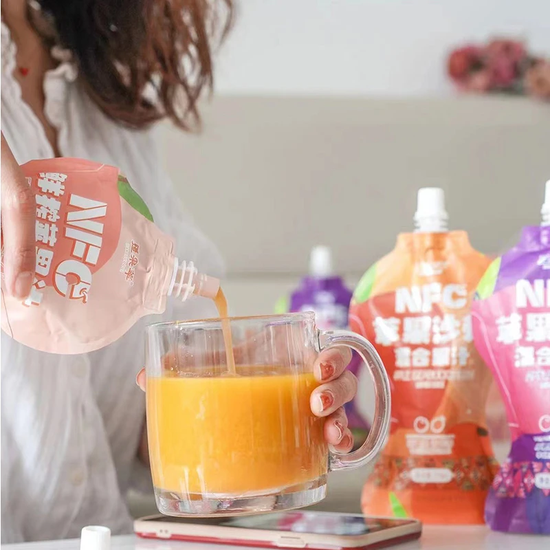 【NFC鲜榨原浆】新疆苹果汁西梅汁黑桑葚汁胡萝卜沙棘汁健康营养