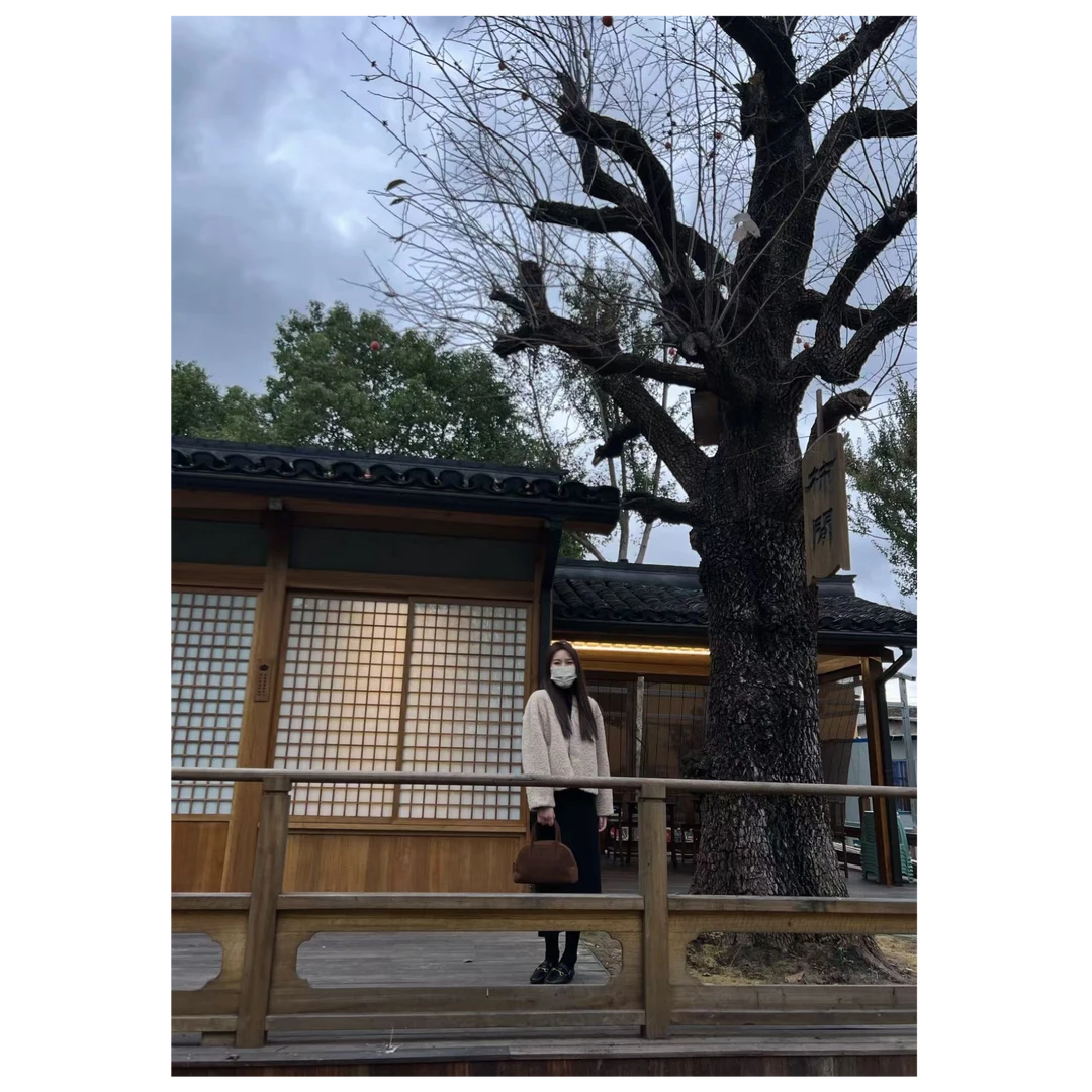 【反季福利】韩剧女主角～氛围感一体 皮毛羊 羔毛保暖外套女冬