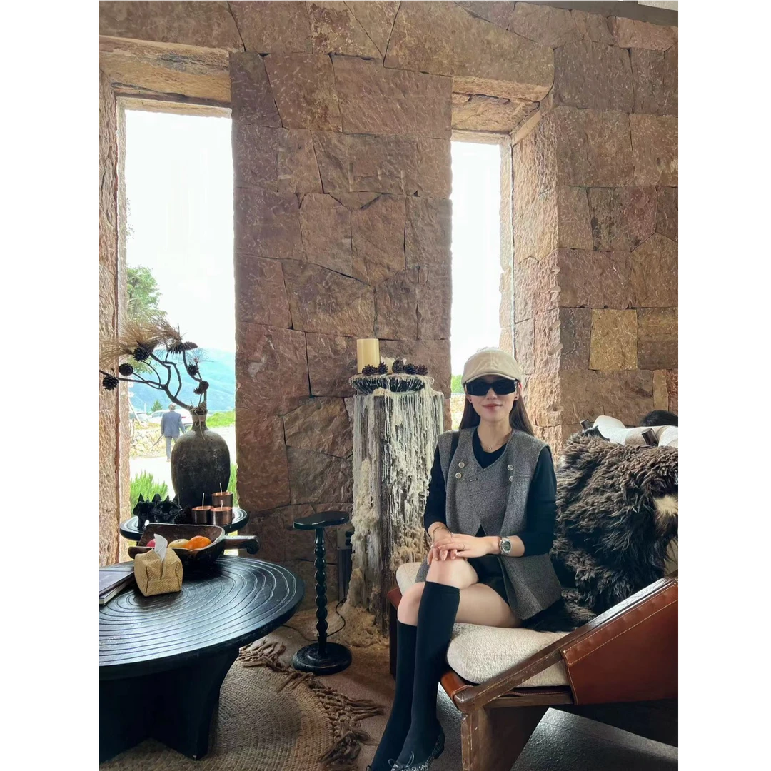 【梓铭】ZM335~秋季时髦～高品质高级感大牌小香风马甲