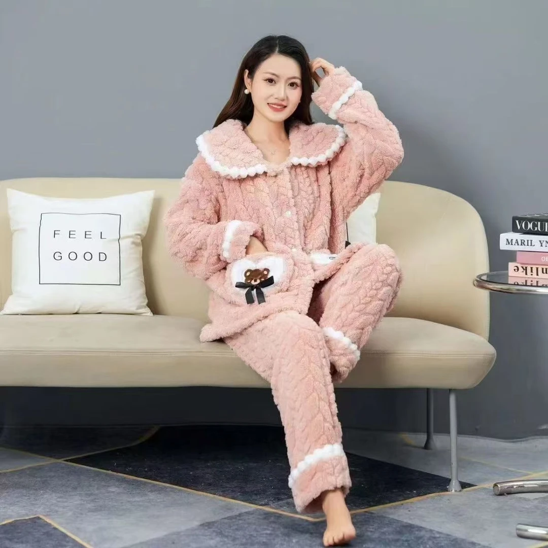 大脸猫家衣多多家居服套装