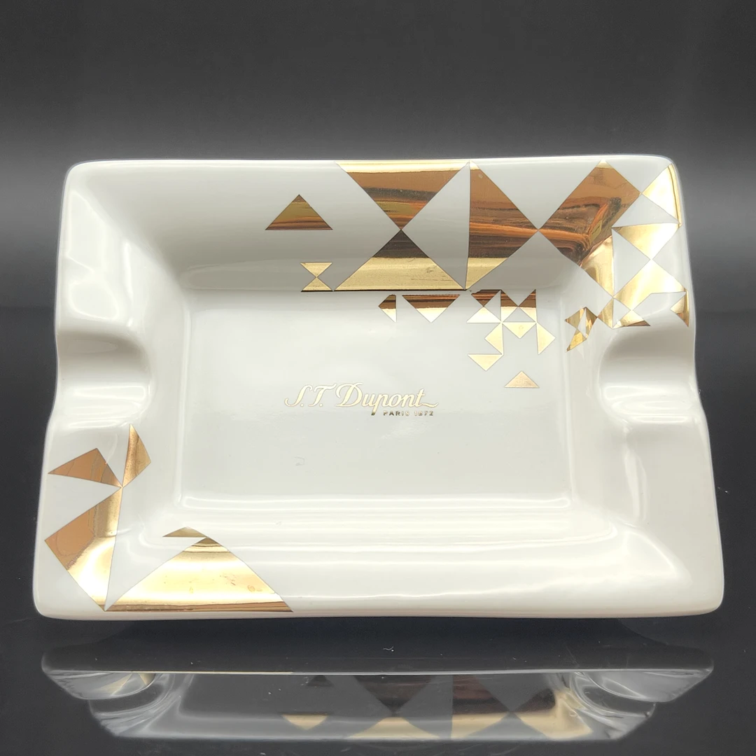 法国都彭两支装烟灰缸