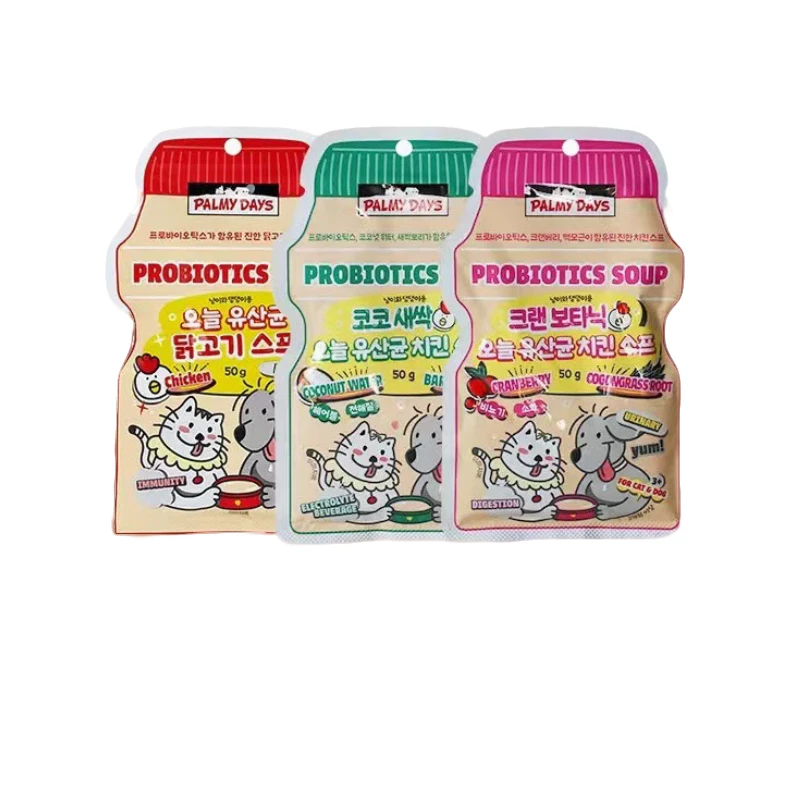 帕美德益生菌元气鸡汤猫咪狗狗补水汤包