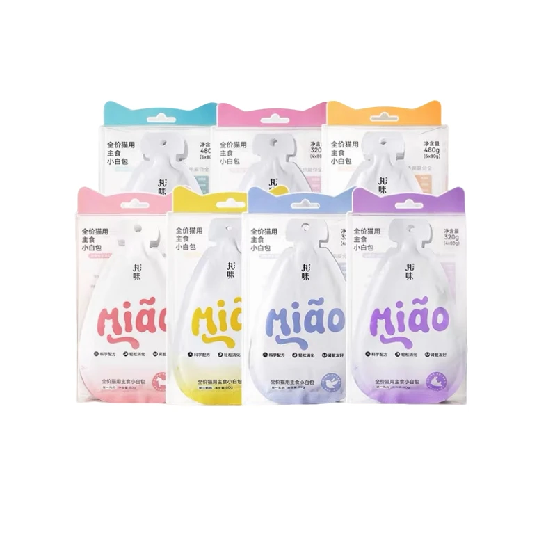 丸味全价主食餐包小白包成猫幼猫湿粮80g