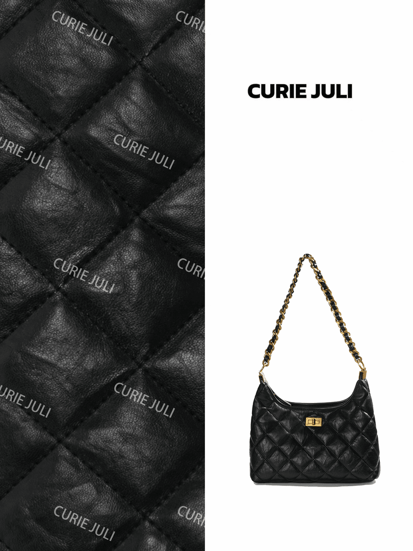 CURIE JULI 2024新款休闲百搭手提单肩包BV565901-哑黑