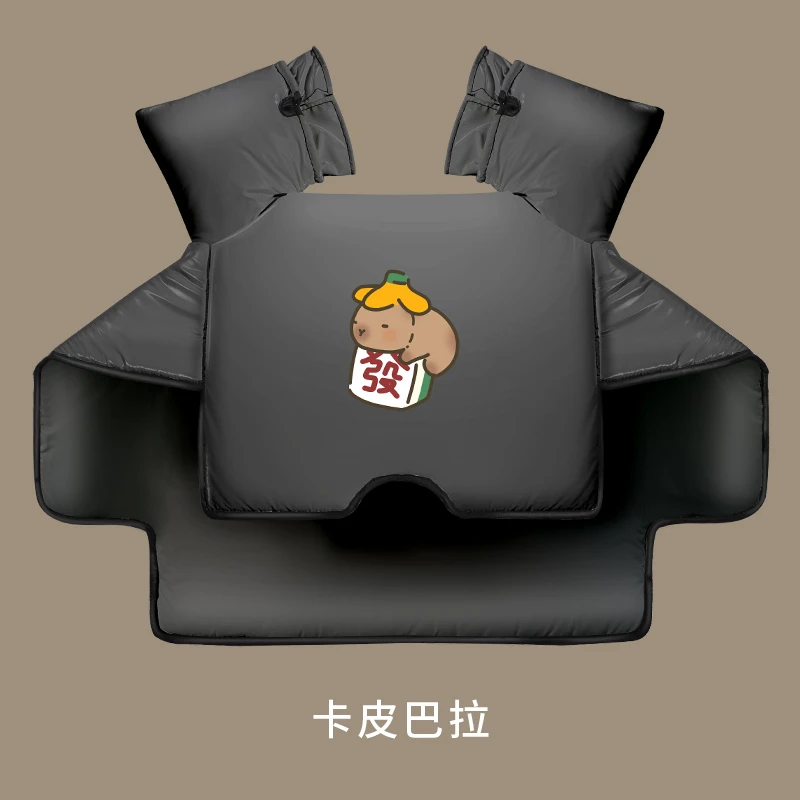 电动车挡风被加绒加厚加宽电瓶摩托车防风罩防寒保暖冬季风挡防水