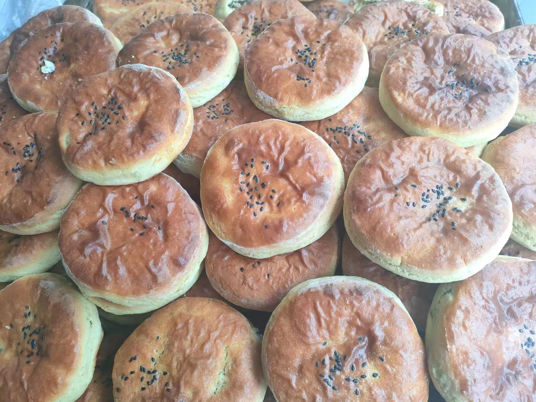 云南镇雄饼子粑粑老式农二饼纯手工制作散装无添加本地酥麻饼