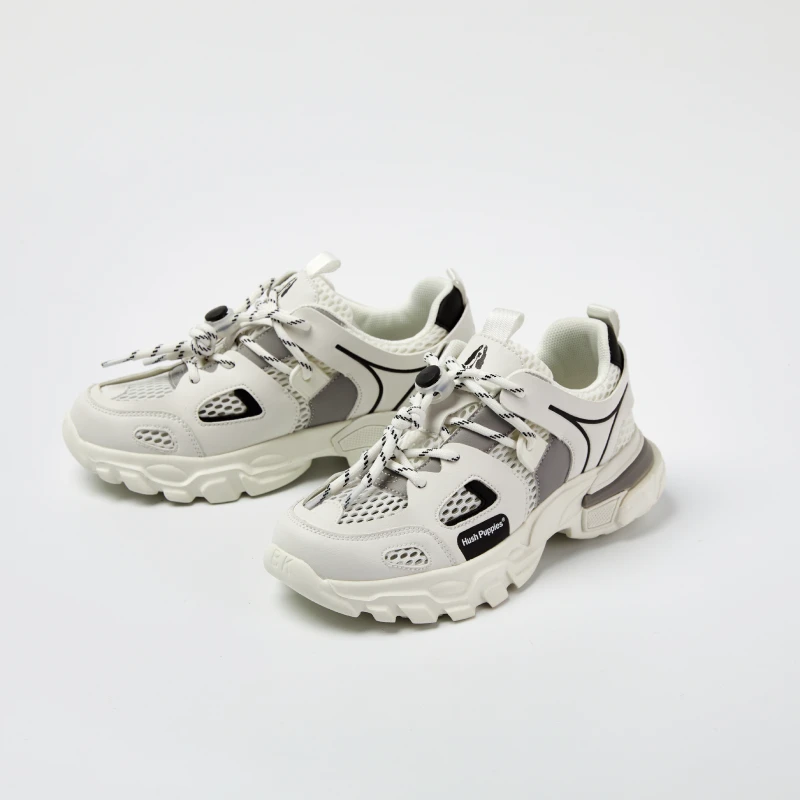 春夏时尚运动鞋童鞋透气厚底网面女童男童