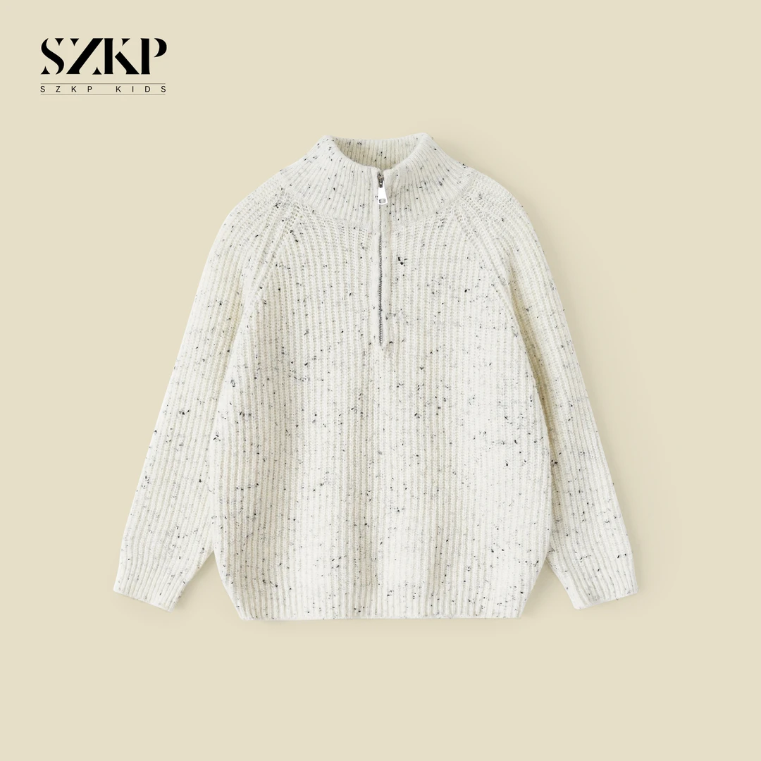 SZKP秋冬季女童装中大童儿童洋气时尚百搭针织毛衣MFYQ443361