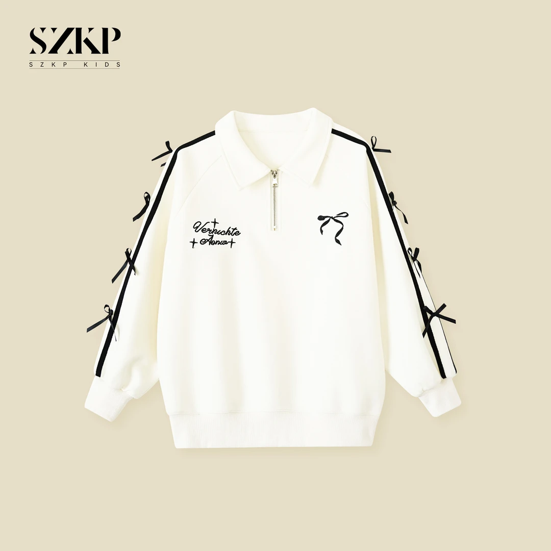 SZKP初秋女童装韩版卫衣中大童时尚衣服儿童洋气上衣YNYQ442575