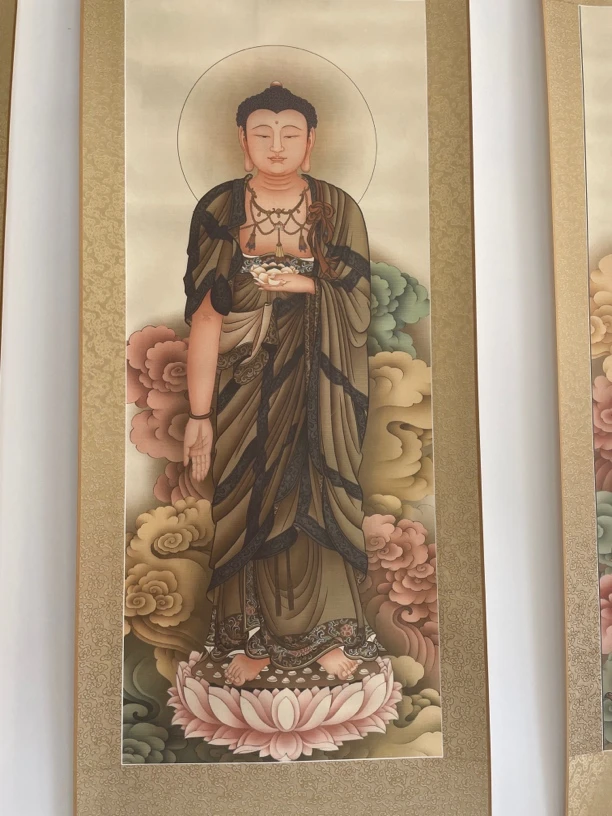 西方三圣中阿弥陀佛画像