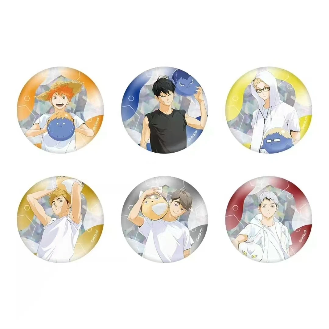 【日谷正品】排球少年沙滩系列吧唧盲抽